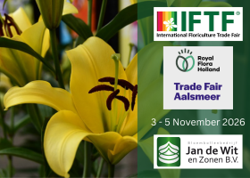 Let's meet at the IFTF & Royal FloraHolland Trade Fair